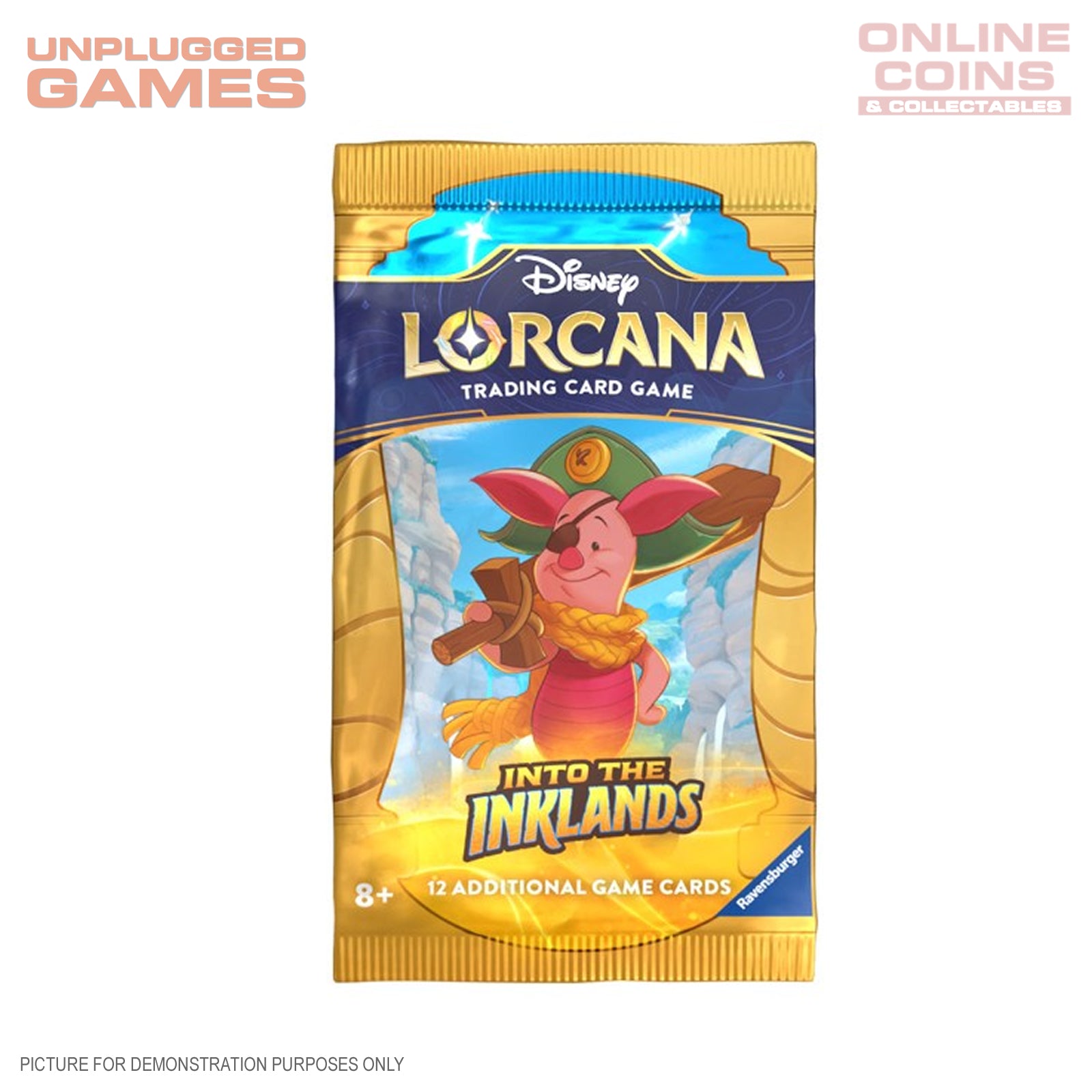 Lorcana - Series 3 - DLC Into The Inklands - SEALED SINGLE BOOSTER PACK